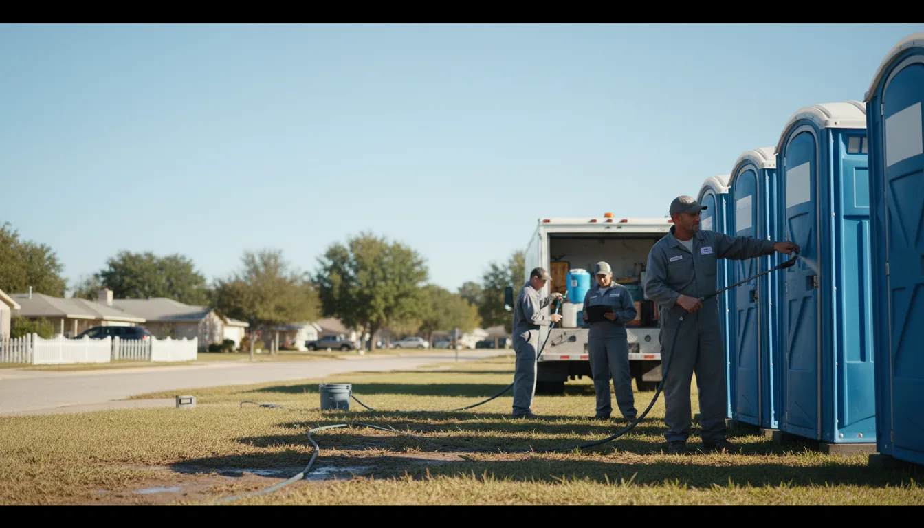 Long-Term Portable Toilet Rental in Mahaska, KS near me